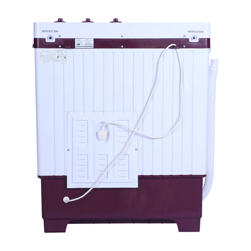 Foxsky 7.5 kg Semi-Automatic Top Load Washing Machine With Magic Filter (Aqua Wash, MAROON)