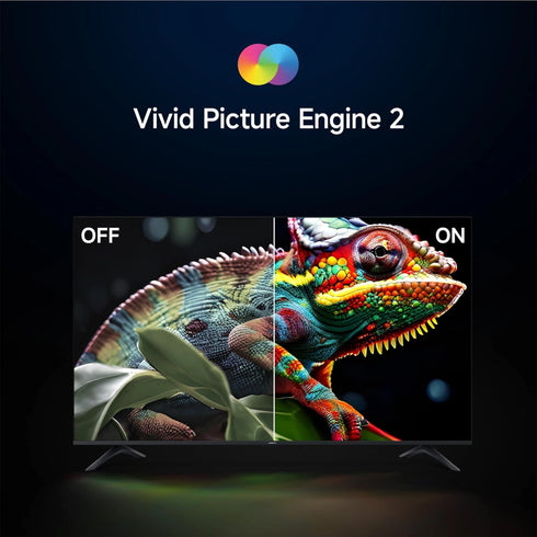 Foxsky 80 cm (32 inch) Frameless Series QLED HD Ready Google Smart TV FS32GATV (Black)