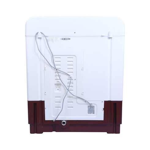 Foxsky 9.5 kg Semi-Automatic Top Load Washing Machine With Magic Filter (Aqua Wash, MAROON)