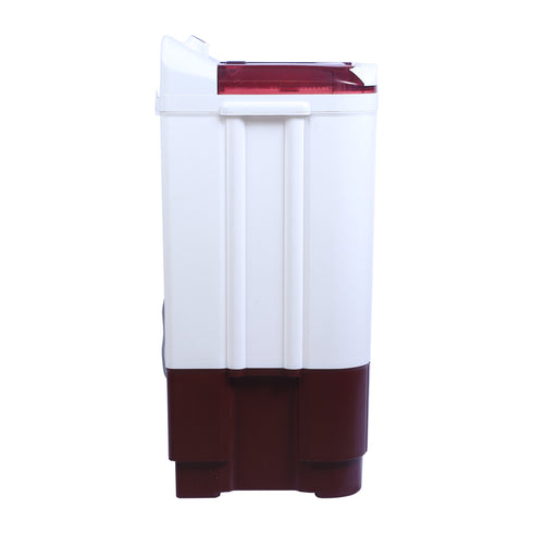 Foxsky 9.5 kg Semi-Automatic Top Load Washing Machine With Magic Filter (Aqua Wash, MAROON)