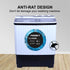 Foxsky 8.0 kg Semi-Automatic Top Load Washing Machine With Magic Filter (Aqua Wash, MAROON)