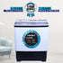 Foxsky 8.0 kg Semi-Automatic Top Load Washing Machine With Magic Filter (Aqua Wash, MAROON)
