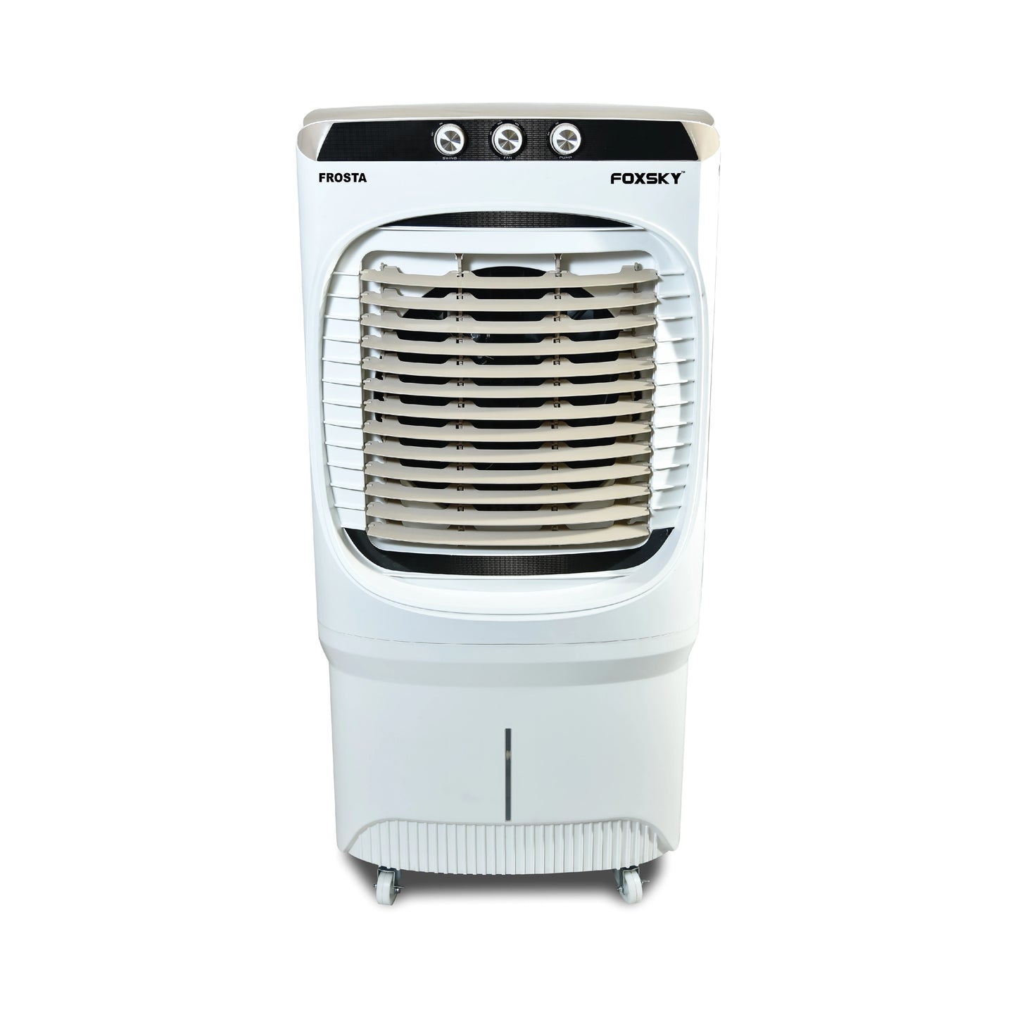 Foxsky Frosta 100 L Desert Air Cooler with Honeycomb Cooling Pads, 100% Copper Motor