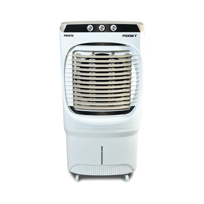 Foxsky Frosta 100 L Desert Air Cooler with Honeycomb Cooling Pads, 100% Copper Motor