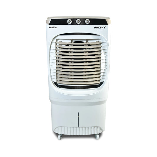 Foxsky Frosta 100 L Desert Air Cooler with Honeycomb Cooling Pads, 100% Copper Motor
