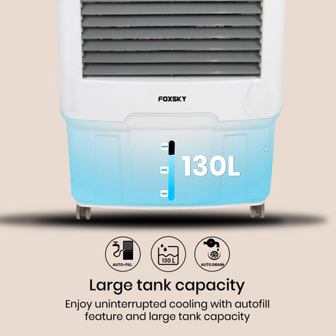 Foxsky Grand Desert Air Cooler 130 L Multistage Air