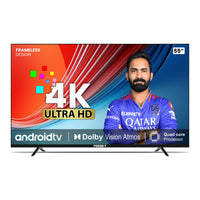 Foxsky 139.7 cm (55 inches) 4K Ultra HD Smart LED TV 55FS-VS (Frameless Edition) Voice Assistant