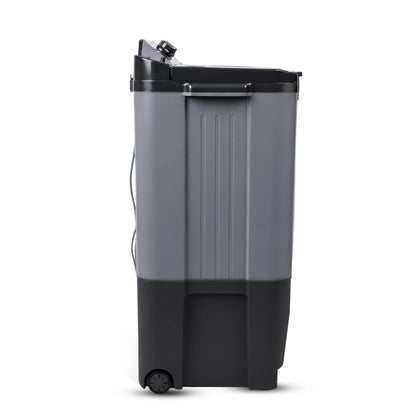 Foxsky 11 kg Semi Automatic Top Load Washing Machine with 3D Scrub Technology, Aqua Wash, Grey (AW1100SATL)