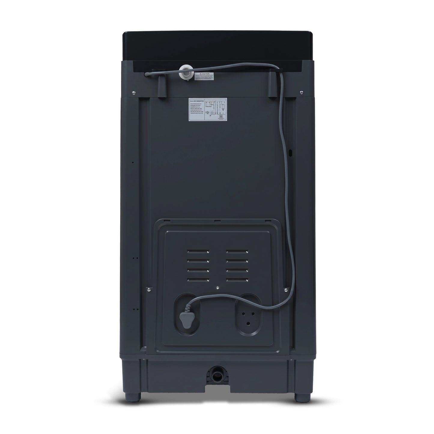 Foxsky 9 kg Top Load washing Machine, 5 Star Pure Wash with Stainless Steel Drum, Double Waterfall, Magic Filter and Multiple Wash Programs, 3D Rollers Technology, Collar Scrubber, Turbo Dry Technology, Fully Automatic Top Load Grey (AW9000FATL)