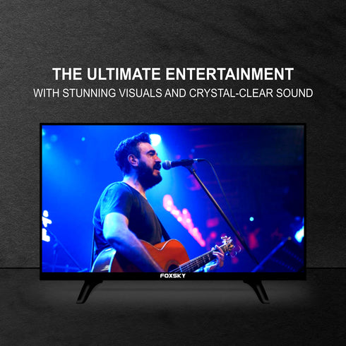 Foxsky 80 cm (32 inches) HD Ready LED TV 32FSN With A+ Grade Panel (slim bezels)