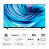 Foxsky 127 cm (50 inches) 4K Ultra HD Smart Android LED TV 50FS-VS | Built-in Google Voice Assistant