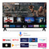 Foxsky 127 cm (50 inches) 4K Ultra HD Smart Android LED TV 50FS-VS | Built-in Google Voice Assistant