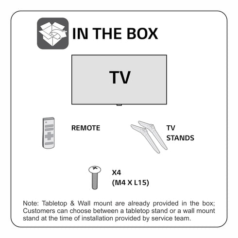 Foxsky 127 cm (50 inches) 4K Ultra HD Smart Android LED TV 50FS-VS | Built-in Google Voice Assistant