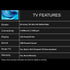 Foxsky 127 cm (50 inches) 4K Ultra HD Smart Android LED TV 50FS-VS | Built-in Google Voice Assistant