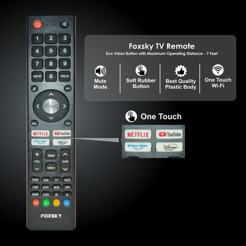 Foxsky 80 cm (32 inches) Full HD Smart Android LED TV 32FSELS Pro (Frameless Edition) (Dolby Audio)