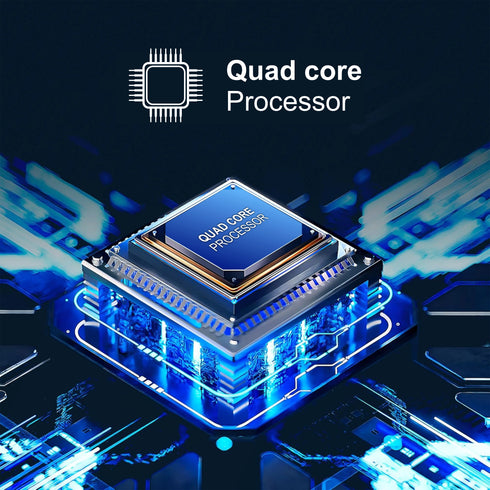 Foxsky 80 cm (32 inch) Frameless Series QLED HD Ready Google Smart TV FS32GATV (Black)