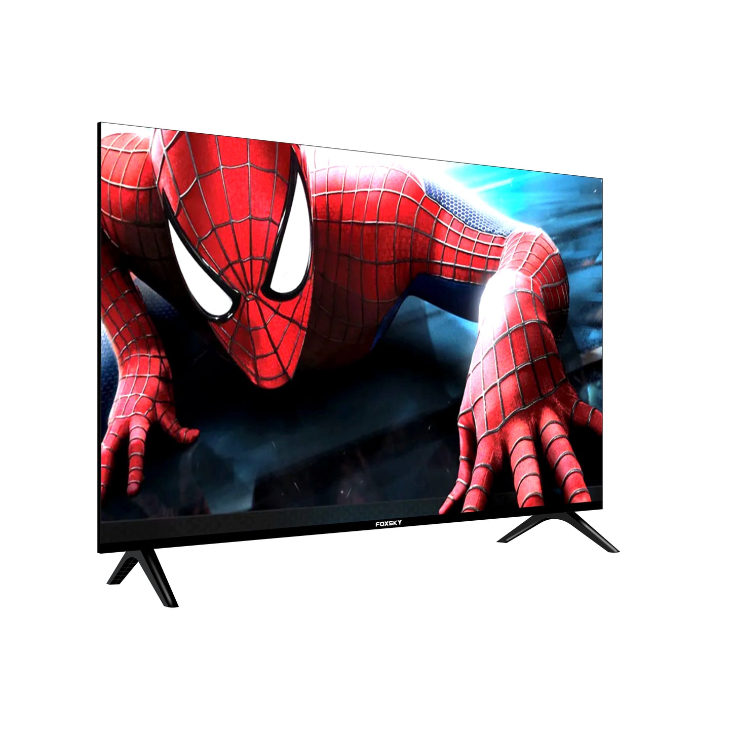 Foxsky 127 cm (50 inches) 4K UHD QLED Smart LED TV (WebOS) Frameless Series FS50GATV (Black)