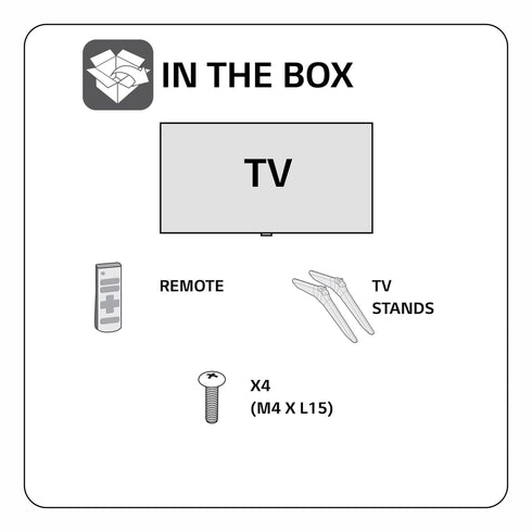Foxsky 127 cm (50 inches) 4K Ultra HD Smart Android LED TV 50FS-VS | Built-in Google Voice Assistant