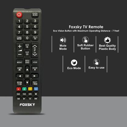Foxsky 60.96 cm (24 inch) HD Ready LED TV 24FSN With A+ Grade Panel (slim bezels)
