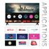 Foxsky 109 cm (43 inches) Full HD Smart LED TV 43FS-VS (Frameless Edition) | With Voice Assistant