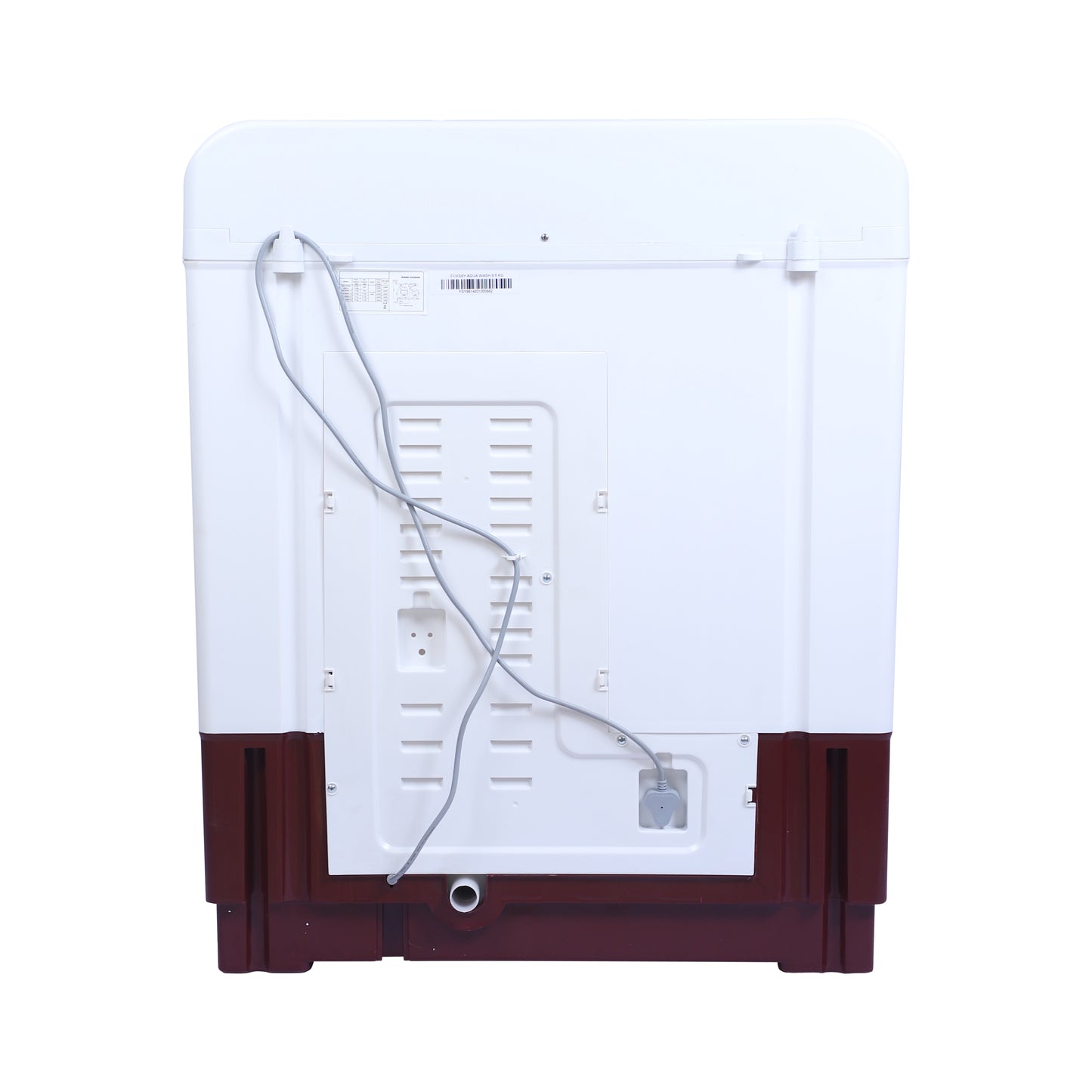 Foxsky 9.5 kg Semi-Automatic Top Load Washing Machine With Magic Filter (Aqua Wash, MAROON)