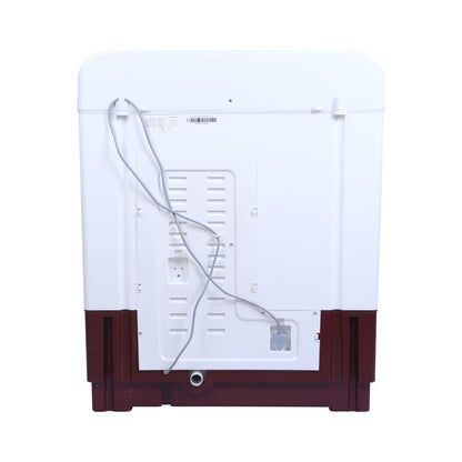 Foxsky 9.5 kg Semi-Automatic Top Load Washing Machine With Magic Filter (Aqua Wash, MAROON)