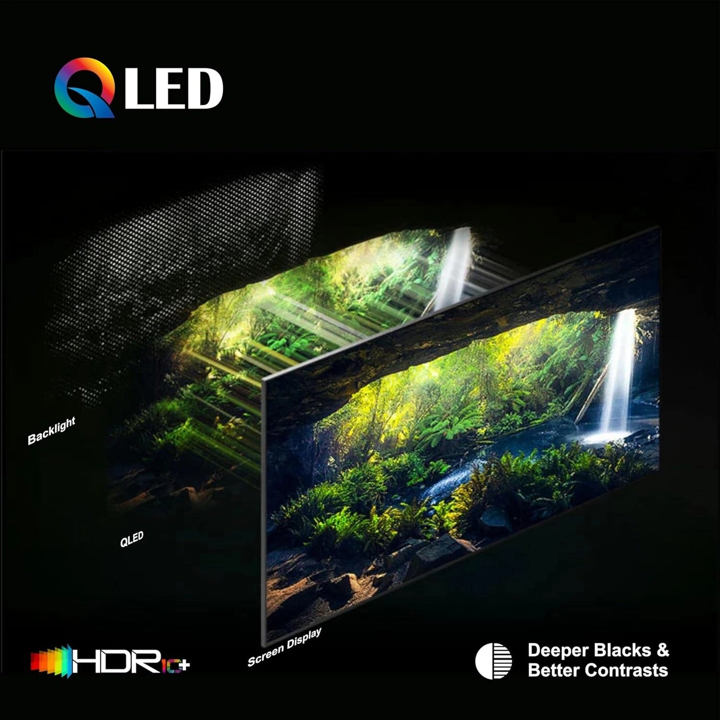 Foxsky 190 cm (75 inch) Frameless Series 4K UHD WebOS FS75GATV (Balck)