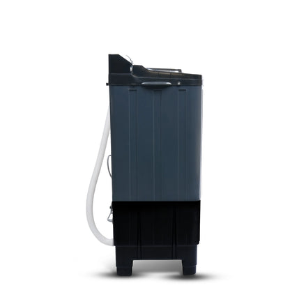 Foxsky 8.2 kg Semi Automatic Top Load Washing Machine with 3D Scrub Technology, Aqua Wash, Black (AW8200SATL)