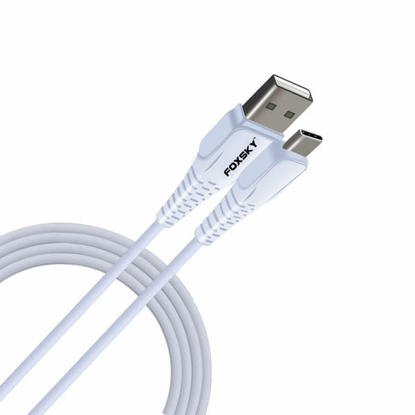 Foxsky Type C USB 3 Amp Fast Charging Data Cable