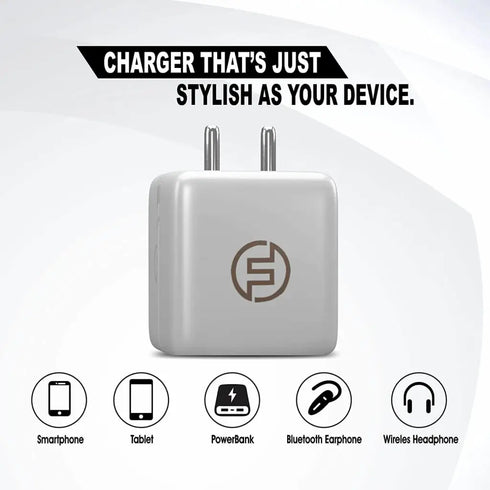 Foxsky Charger 18W For Mobile Charger | Power Adapter | Fast Charger | Android Smartphone Charger