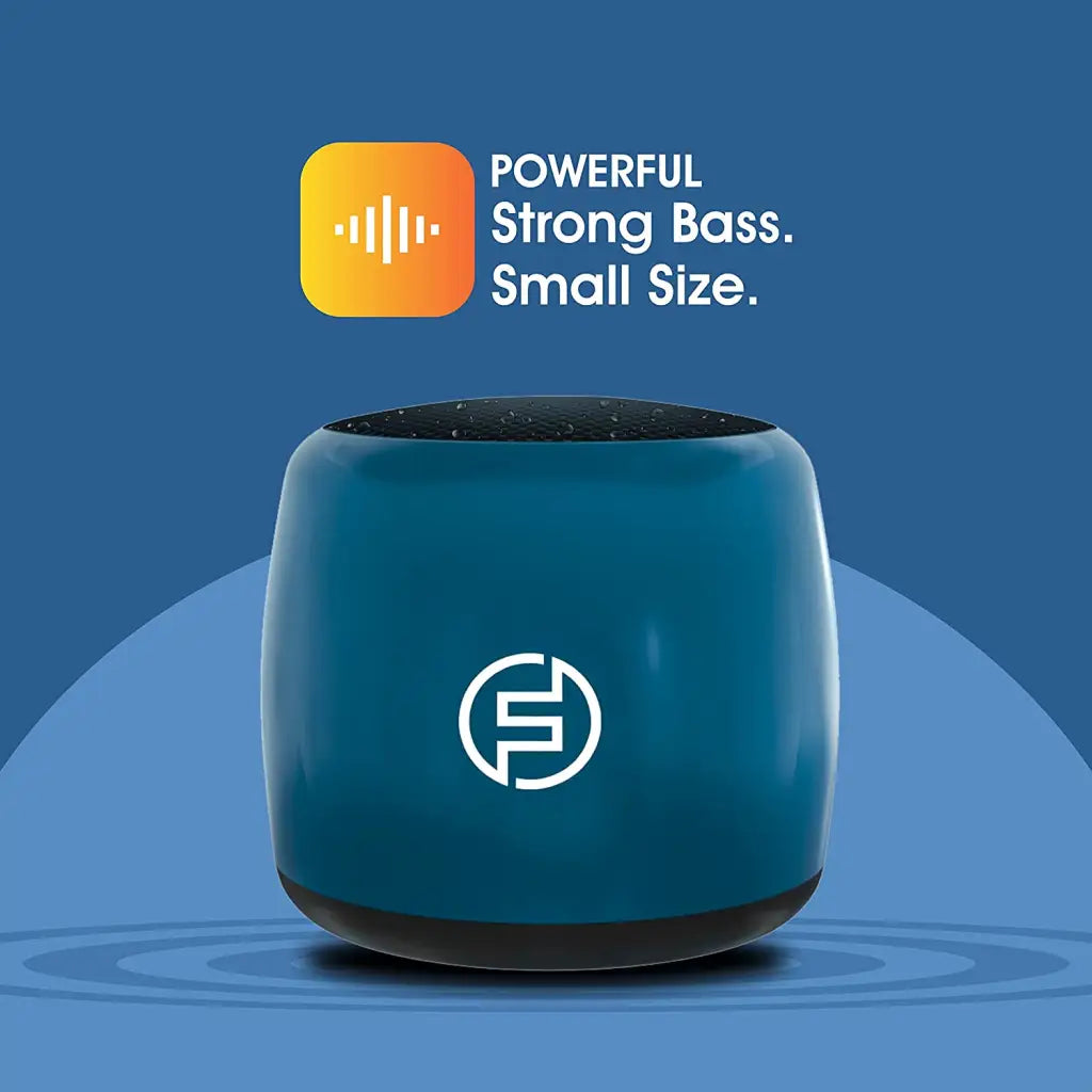 Foxsky Mini Bluetooth Speaker 5W, With Bluetooth 5.0, 24 Hours Playtime, Waterproof in-Built Mic Foxsky India