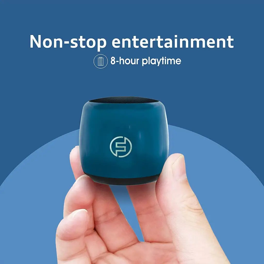 Foxsky Mini Bluetooth Speaker 5W, With Bluetooth 5.0, 24 Hours Playtime, Waterproof in-Built Mic Foxsky India