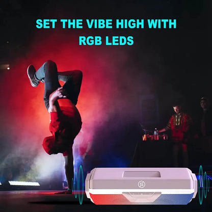 Foxsky Portable Bluetooth Speaker 18W Speaker, Dual EQ Modes, Up to 18 Hours Battery Life Foxsky India