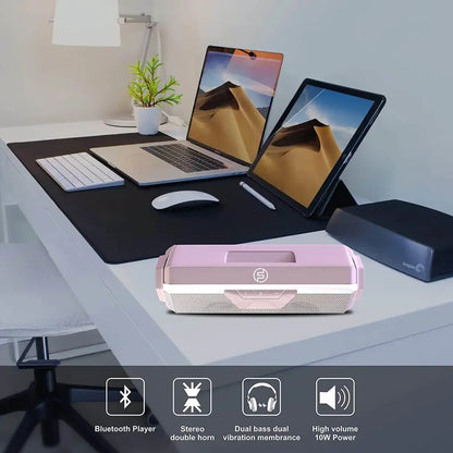 Foxsky Portable Bluetooth Speaker 18W Speaker, Dual EQ Modes, Up to 18 Hours Battery Life Foxsky India